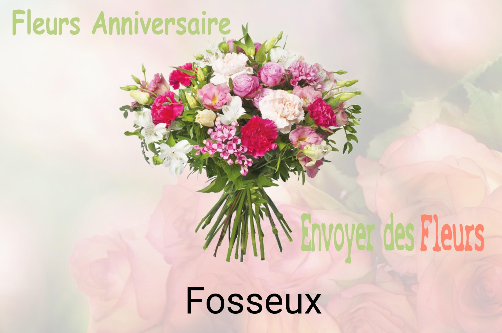 Bouquet de fleurs d’anniversaire livré à Fosseux