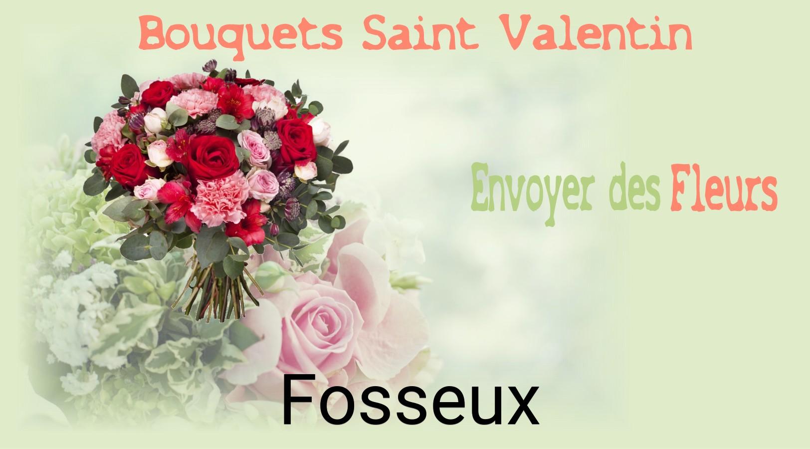 Roses de Saint-Valentin livrées à Fosseux